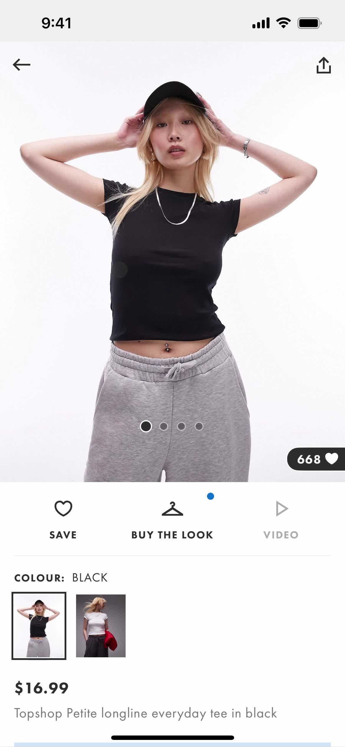 ASOS product detail screenshot