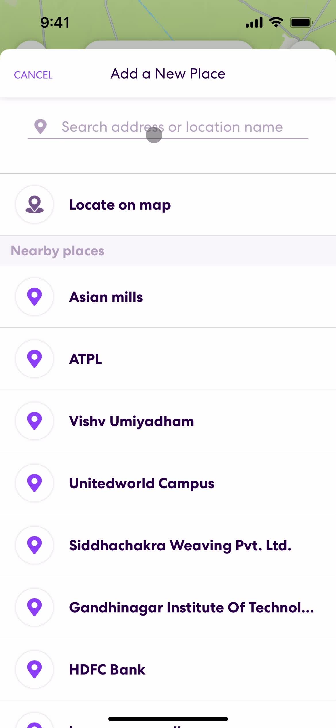 Life360 search screenshot