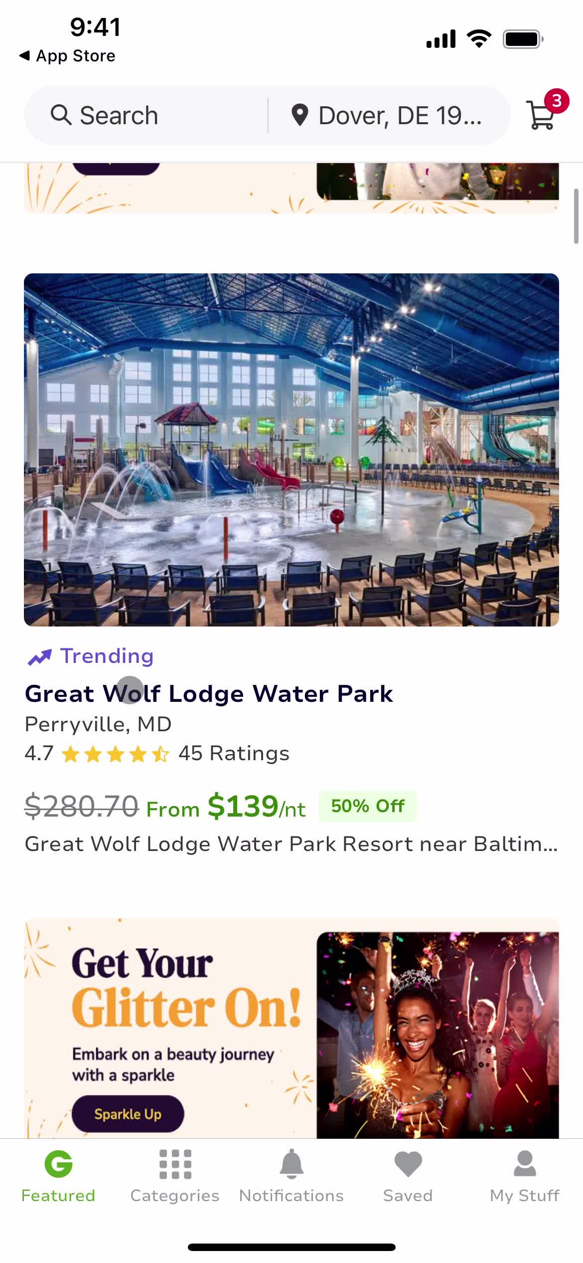 Groupon  screenshot