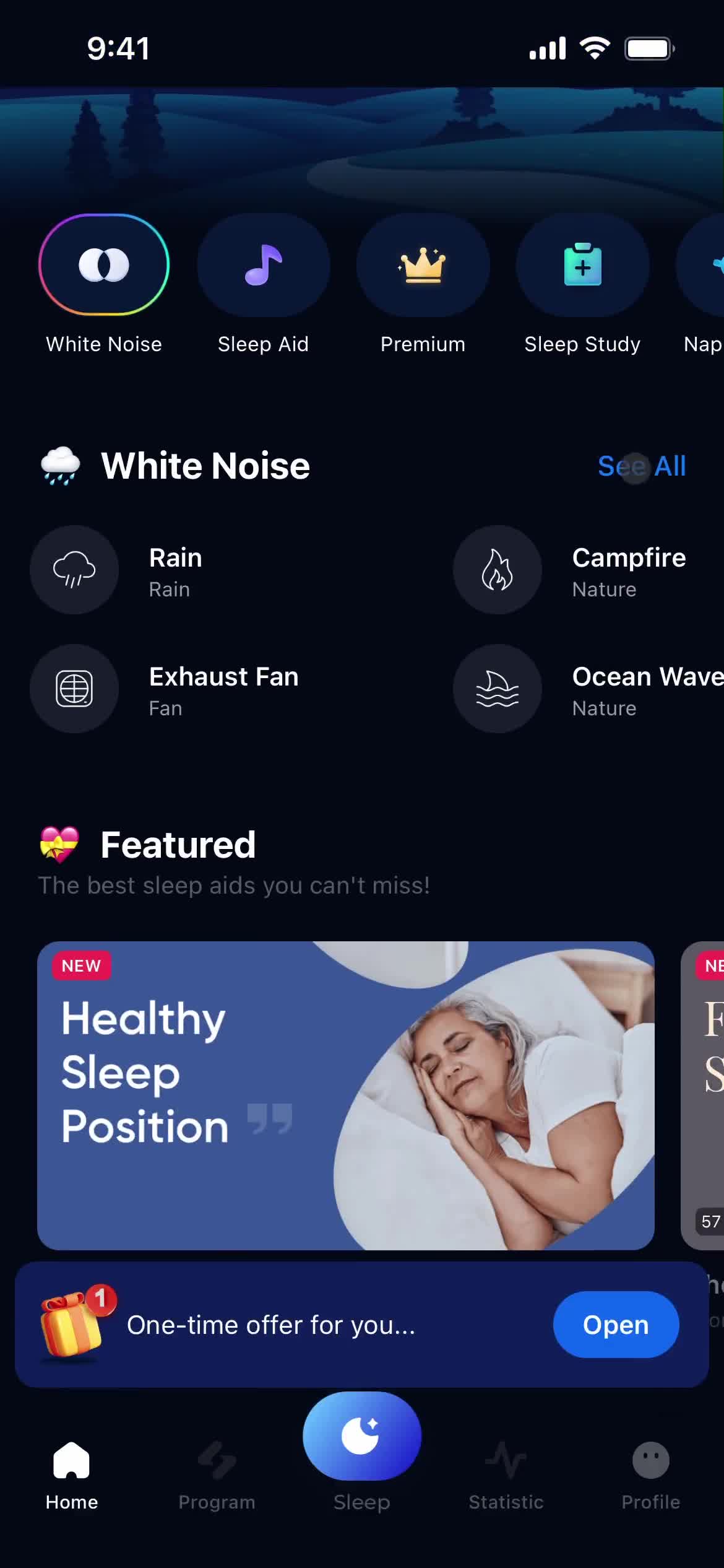 ShutEye home screenshot