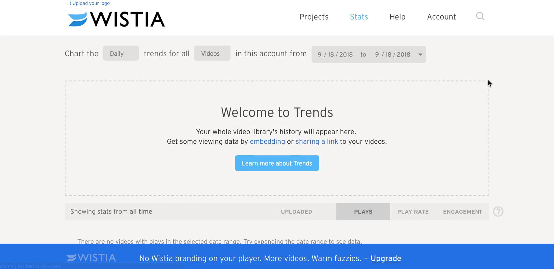 Wistia analytics screenshot