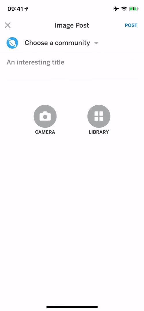 Reddit create image post screenshot