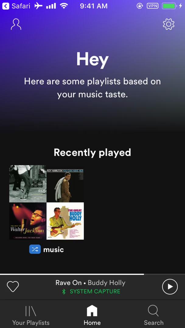 Spotify  screenshot