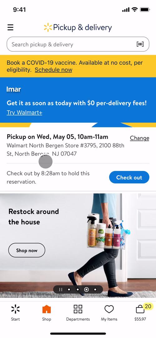 Walmart shop screenshot