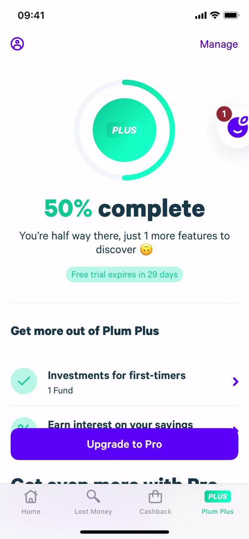 Plum plus screenshot