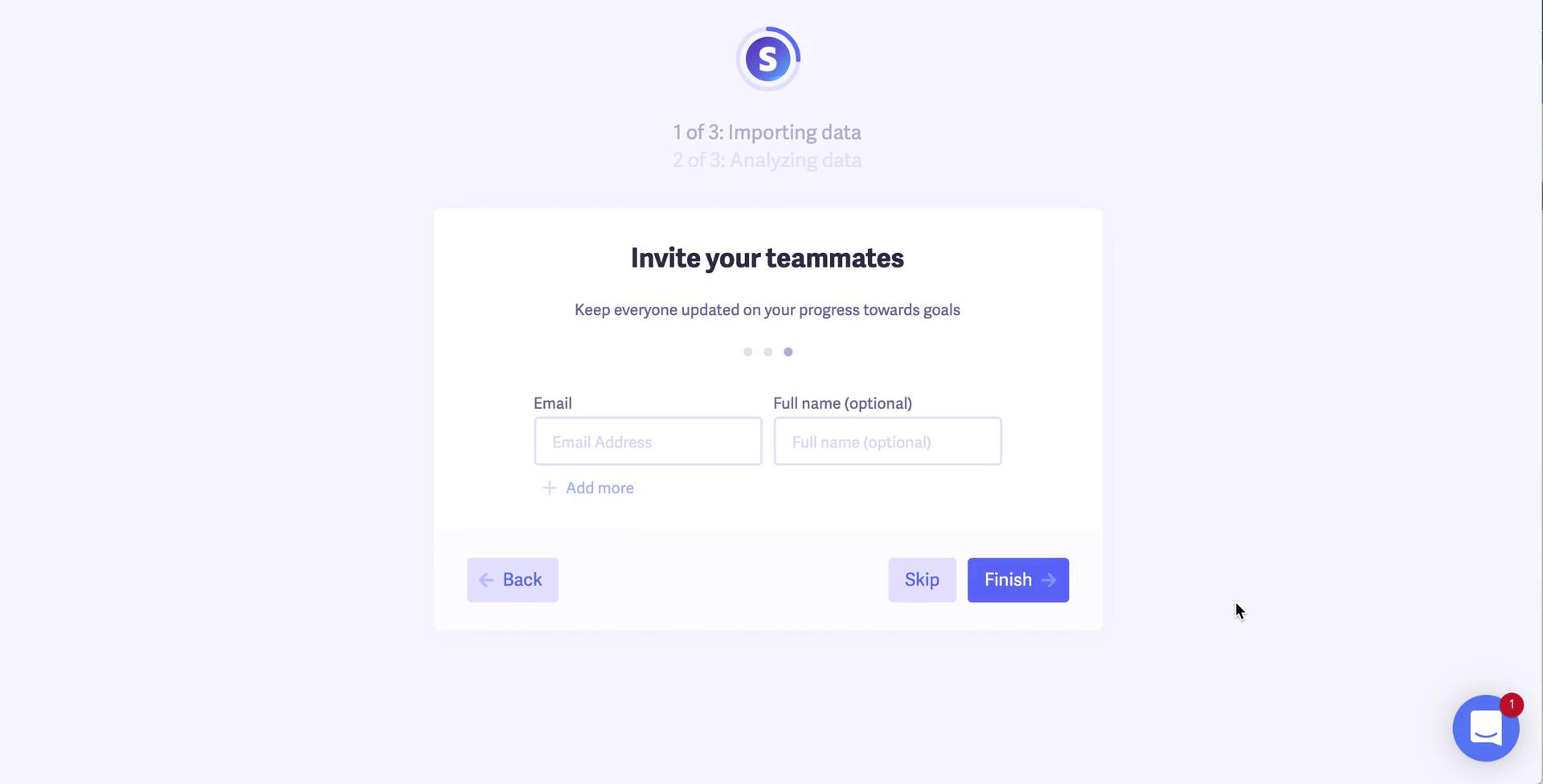 Baremetrics invite team screenshot