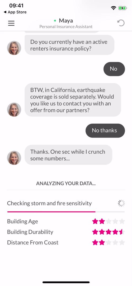 Lemonade analyzing data screenshot