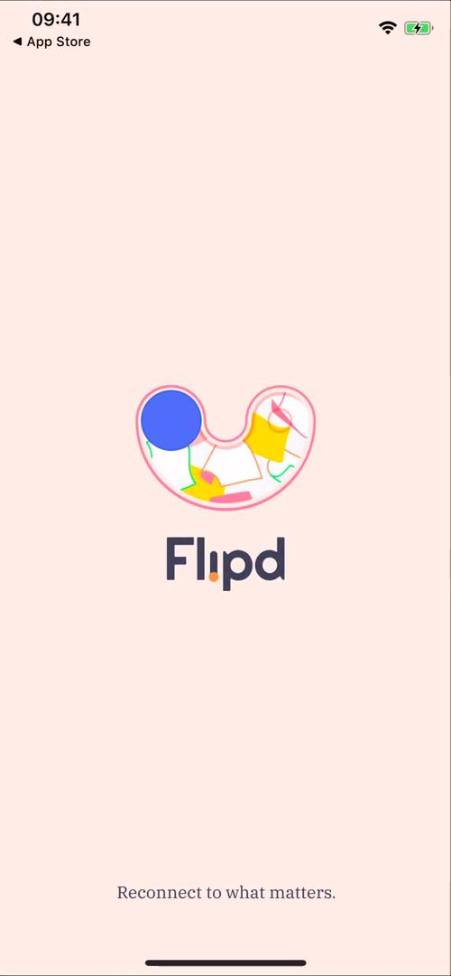 Flipd splash screen screenshot