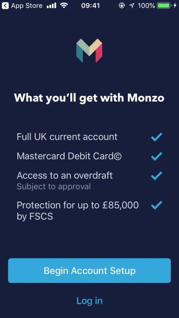 Monzo  screenshot