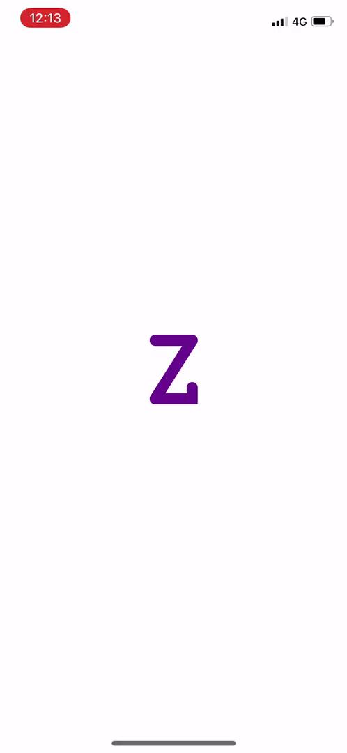 Zoopla splash screen screenshot