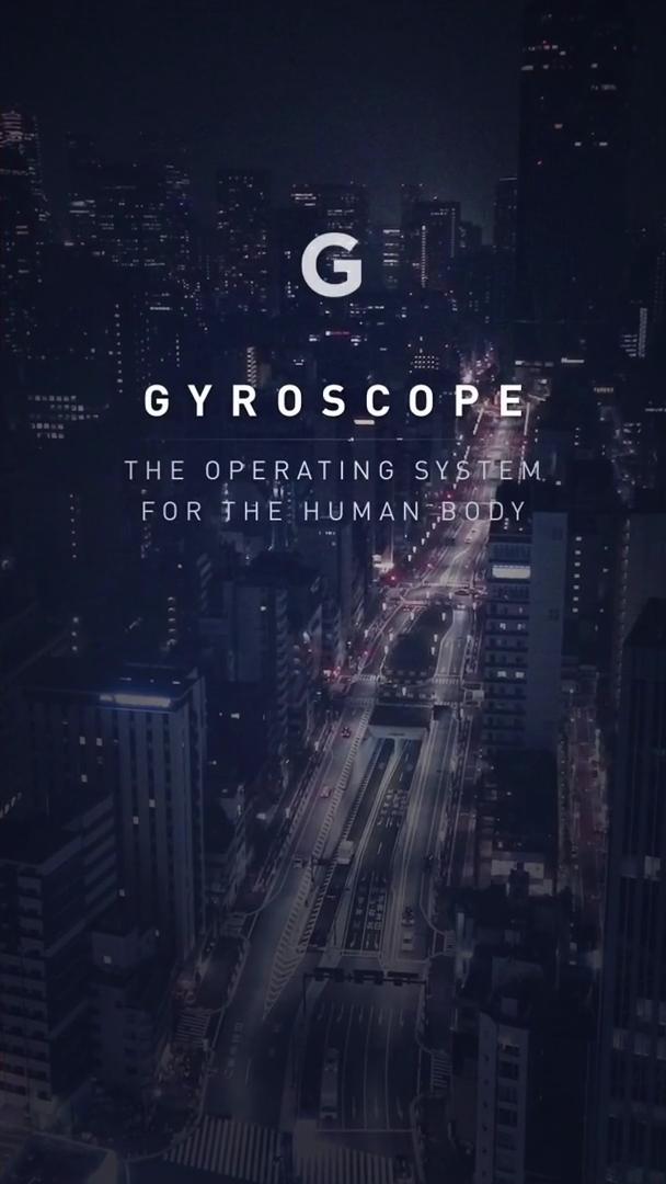 Gyroscope launch screen screenshot