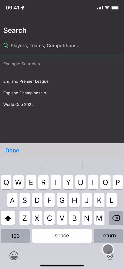 Bet365 search screenshot