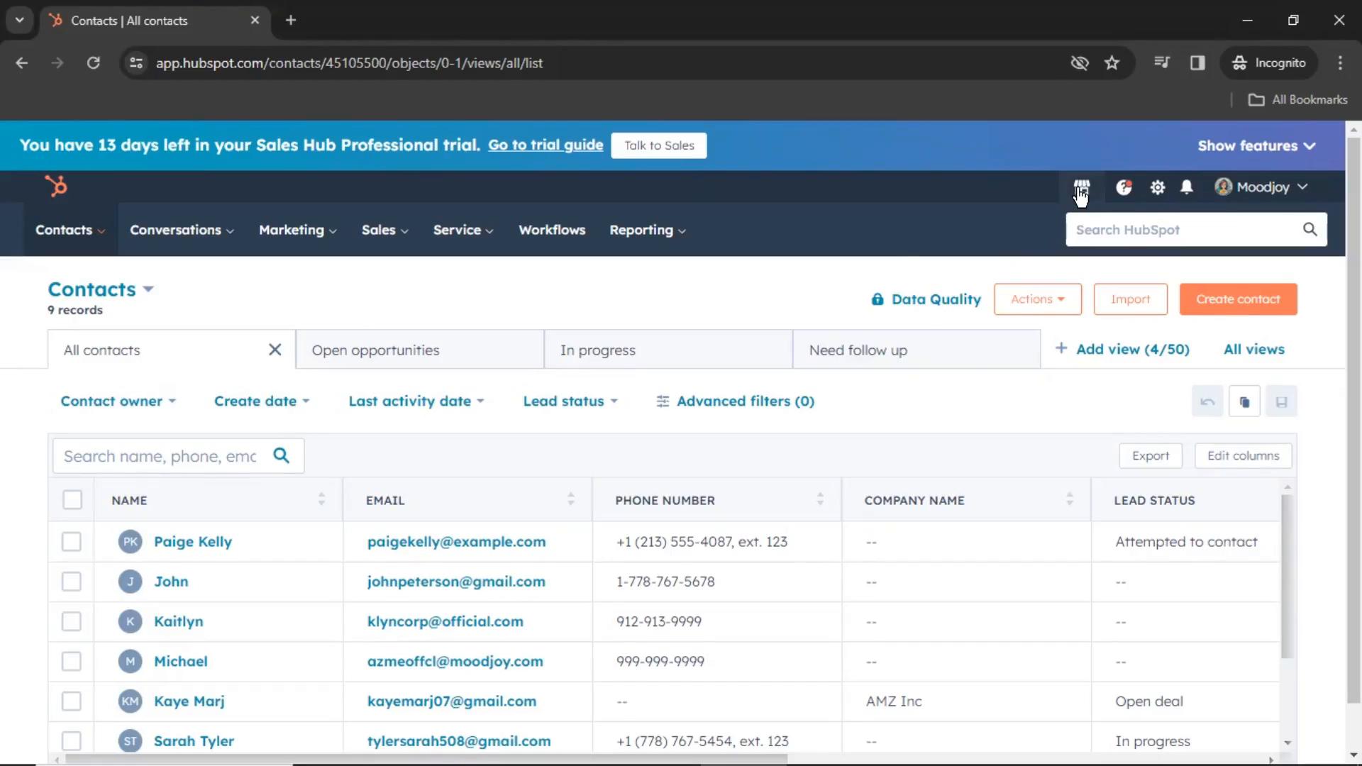 App marketplace on HubSpot CRM video screenshot