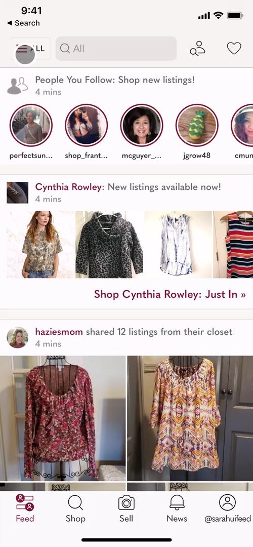 General browsing on Poshmark video screenshot