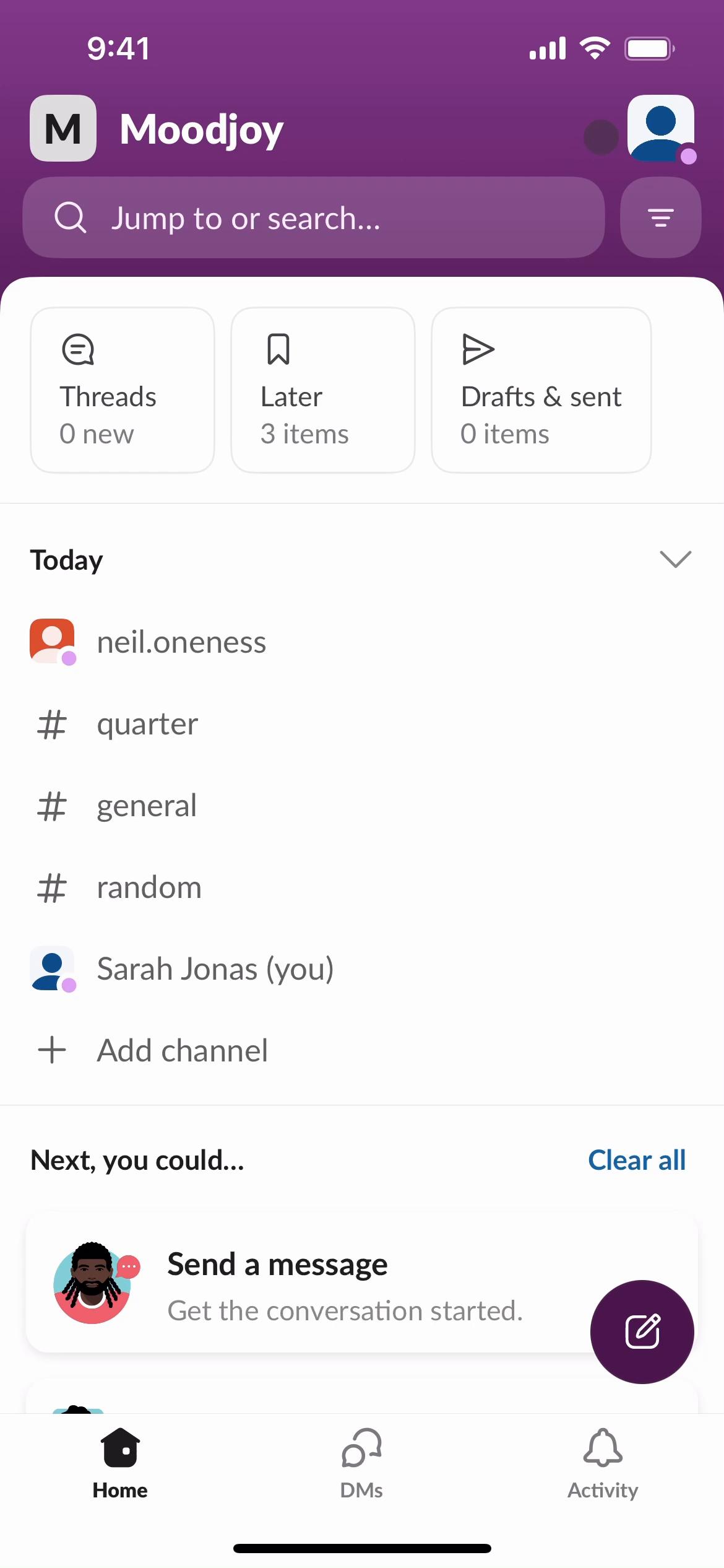 Analytics/Stats on Slack video screenshot