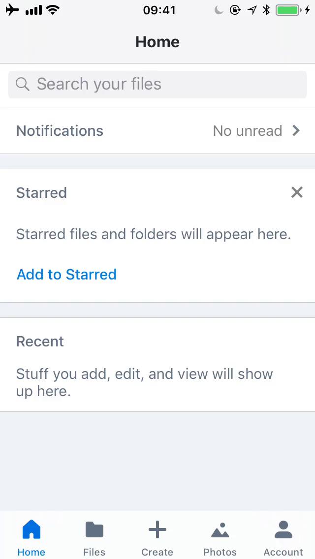 Upgrading your account on Dropbox video screenshot