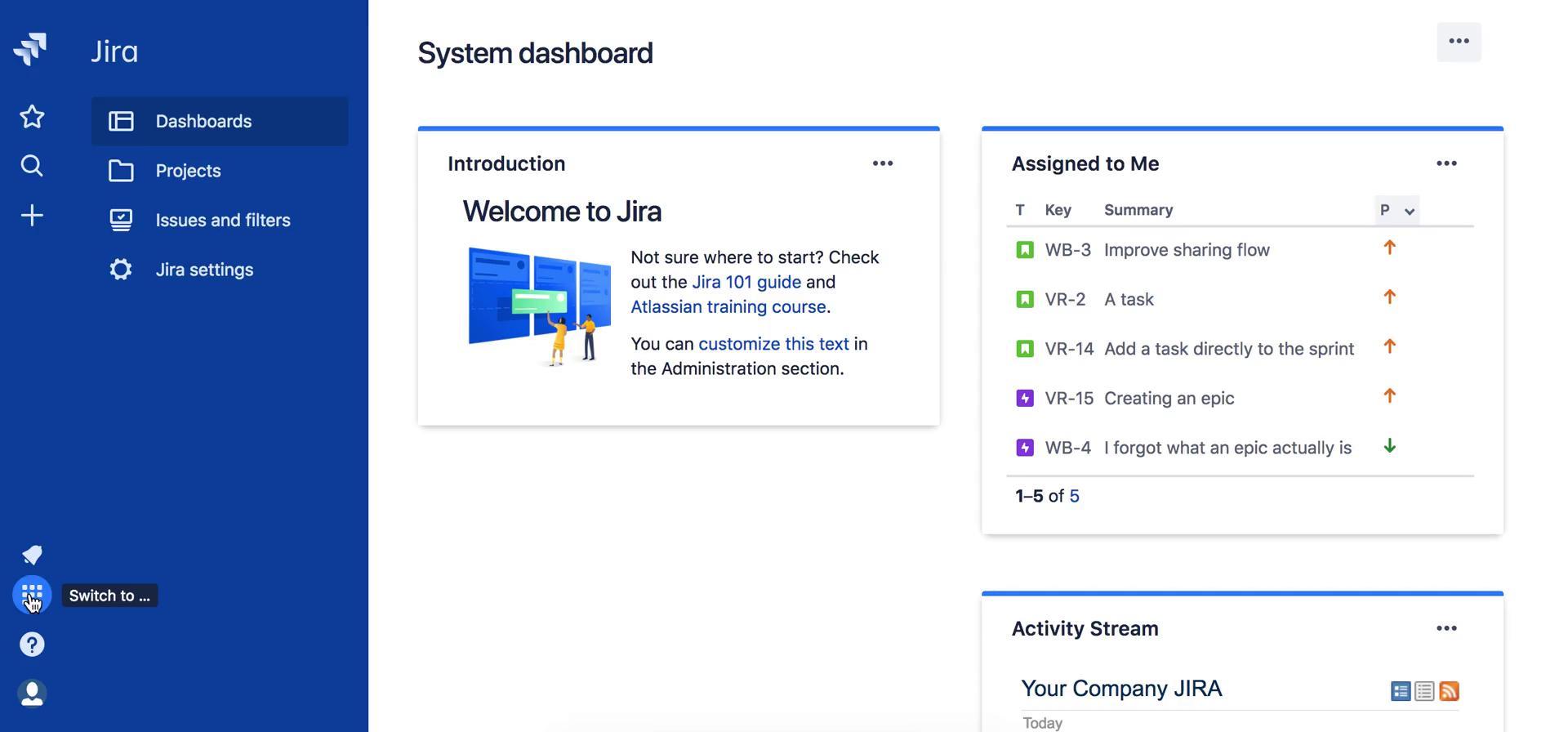 Creating a group on Jira video screenshot