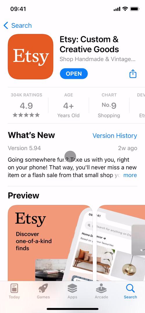 Onboarding on Etsy video screenshot