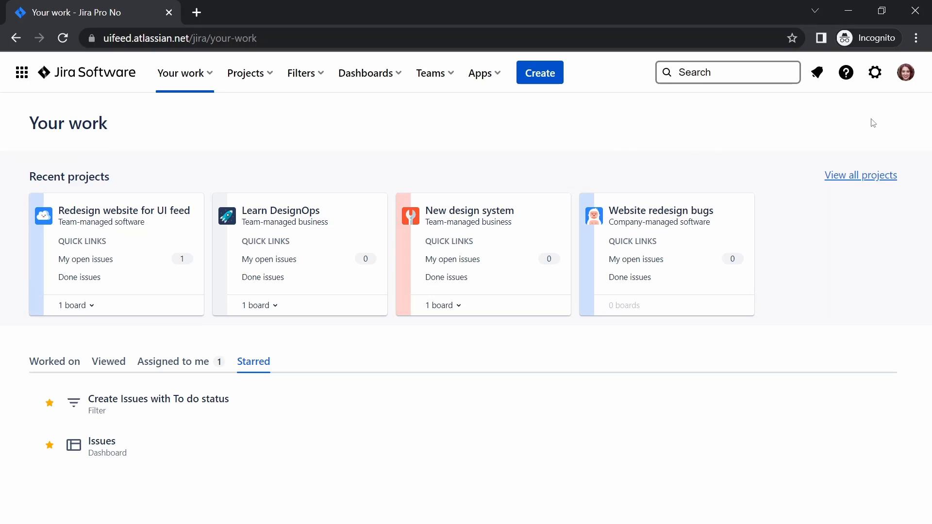 Screenshot of Upgrading your account on Jira