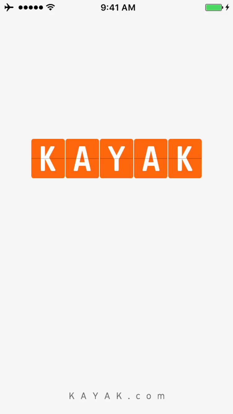 Onboarding on Kayak video screenshot