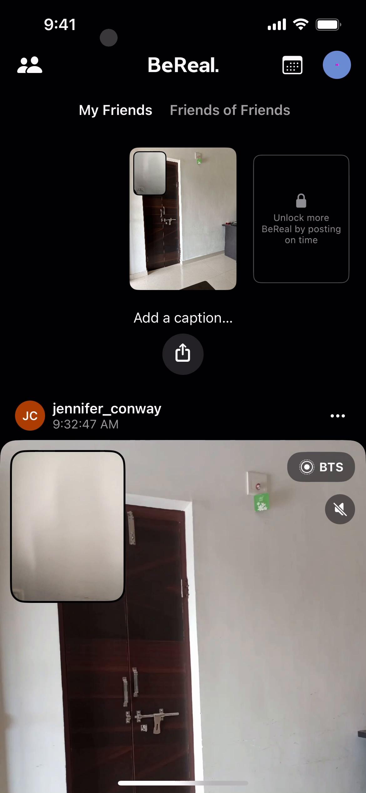 Adding a friend on BeReal. video screenshot