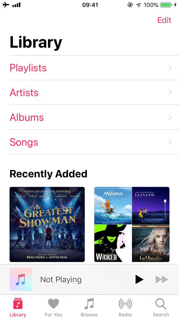 Creating a playlist on Apple Music video screenshot