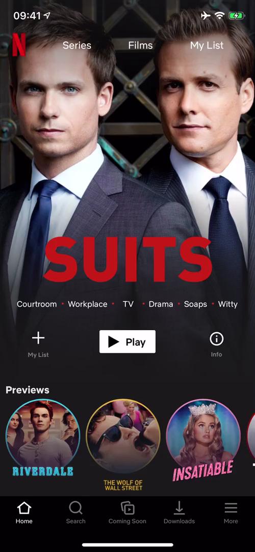 Saving on Netflix video screenshot