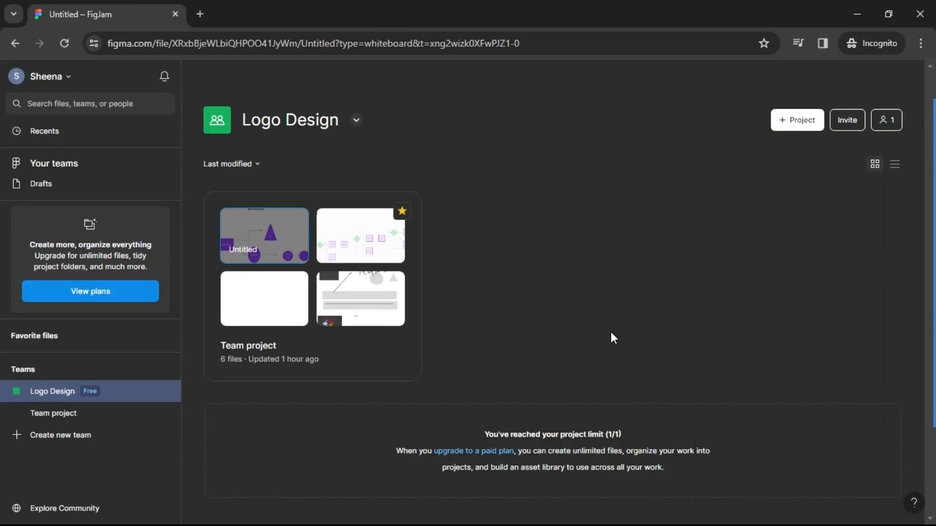 Exporting a flowchart on Figma video screenshot