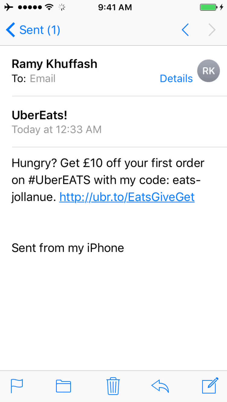 Creating promo codes on Uber Eats video screenshot