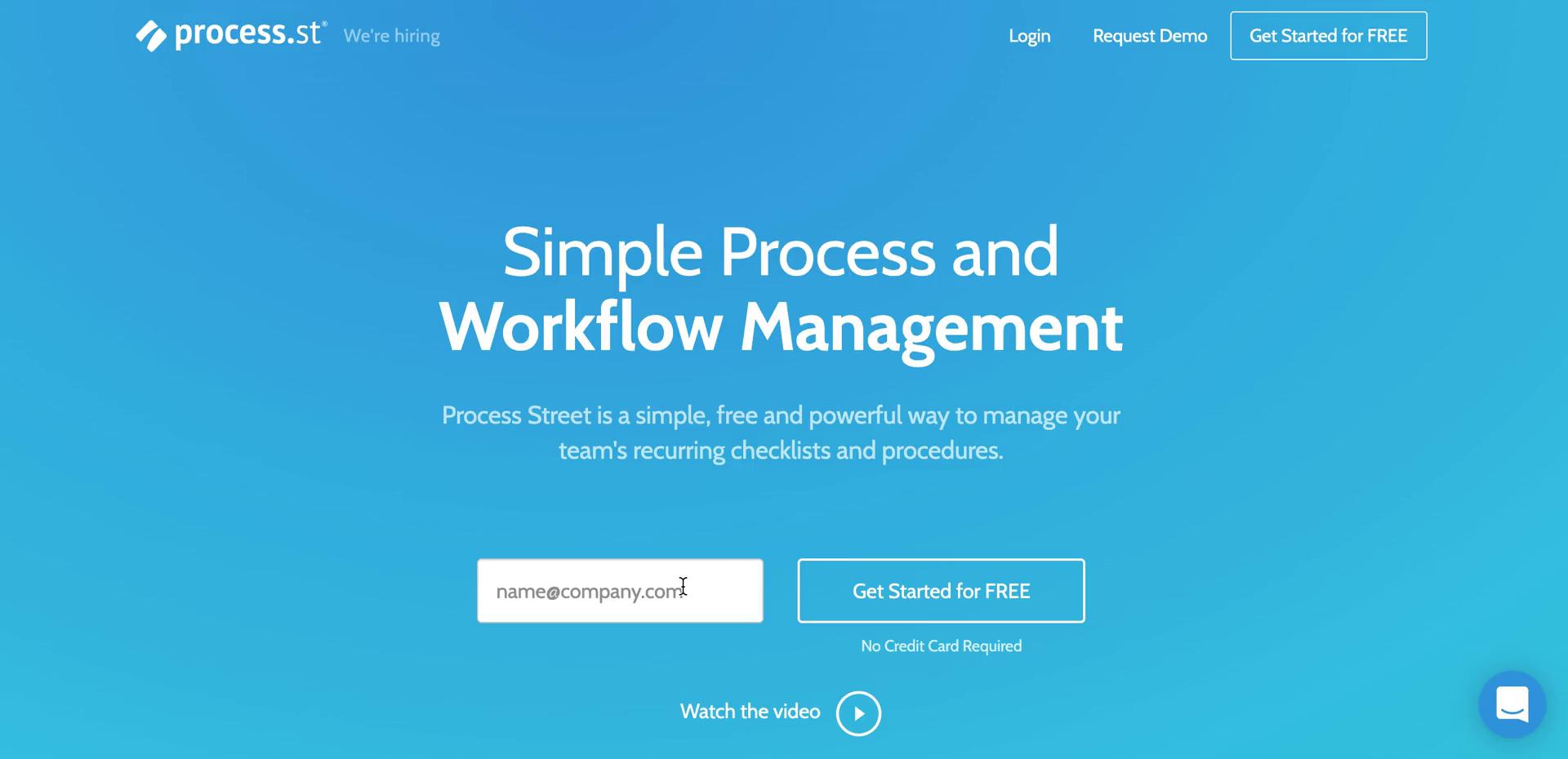 Onboarding on Process Street video screenshot