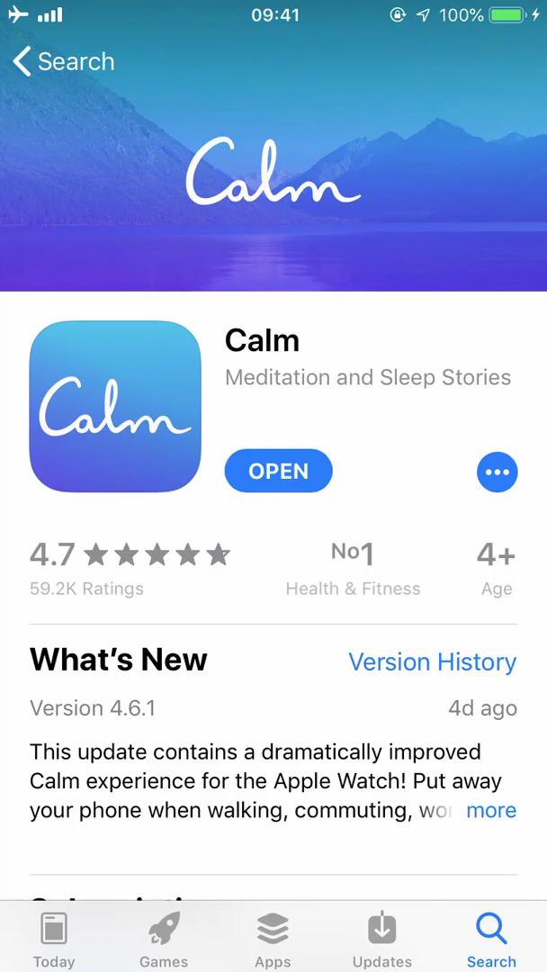 Onboarding on Calm video screenshot