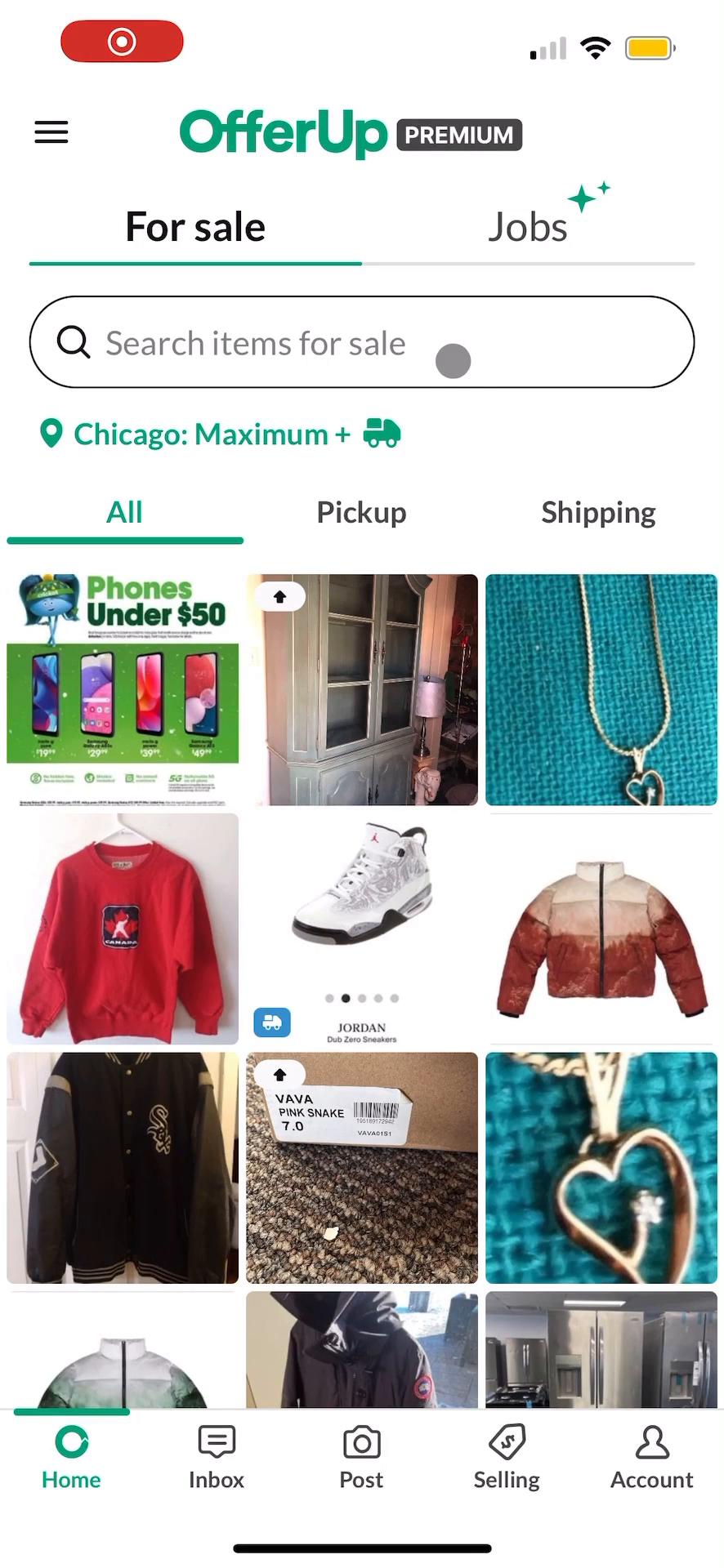 Saving on OfferUp video screenshot