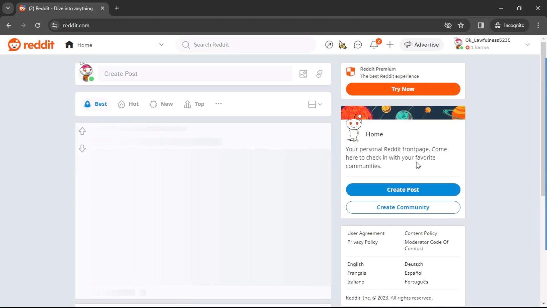 Updating your profile on Reddit video screenshot