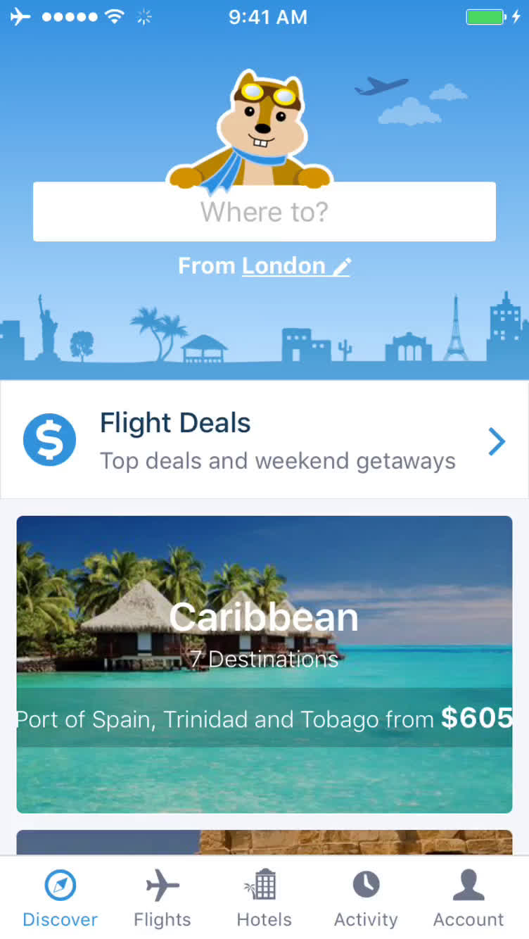 Finding hotels on Hipmunk video screenshot