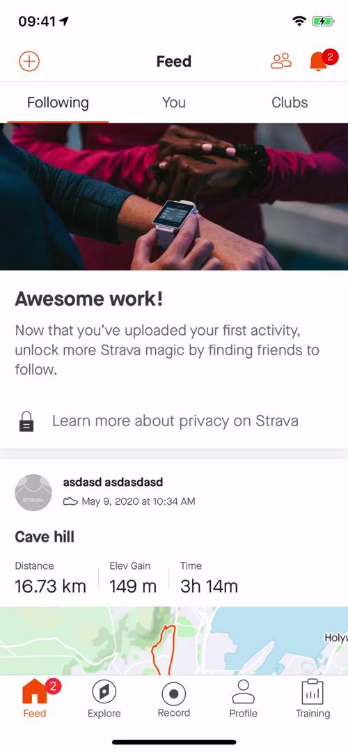 Cancelling your subscription on Strava video screenshot