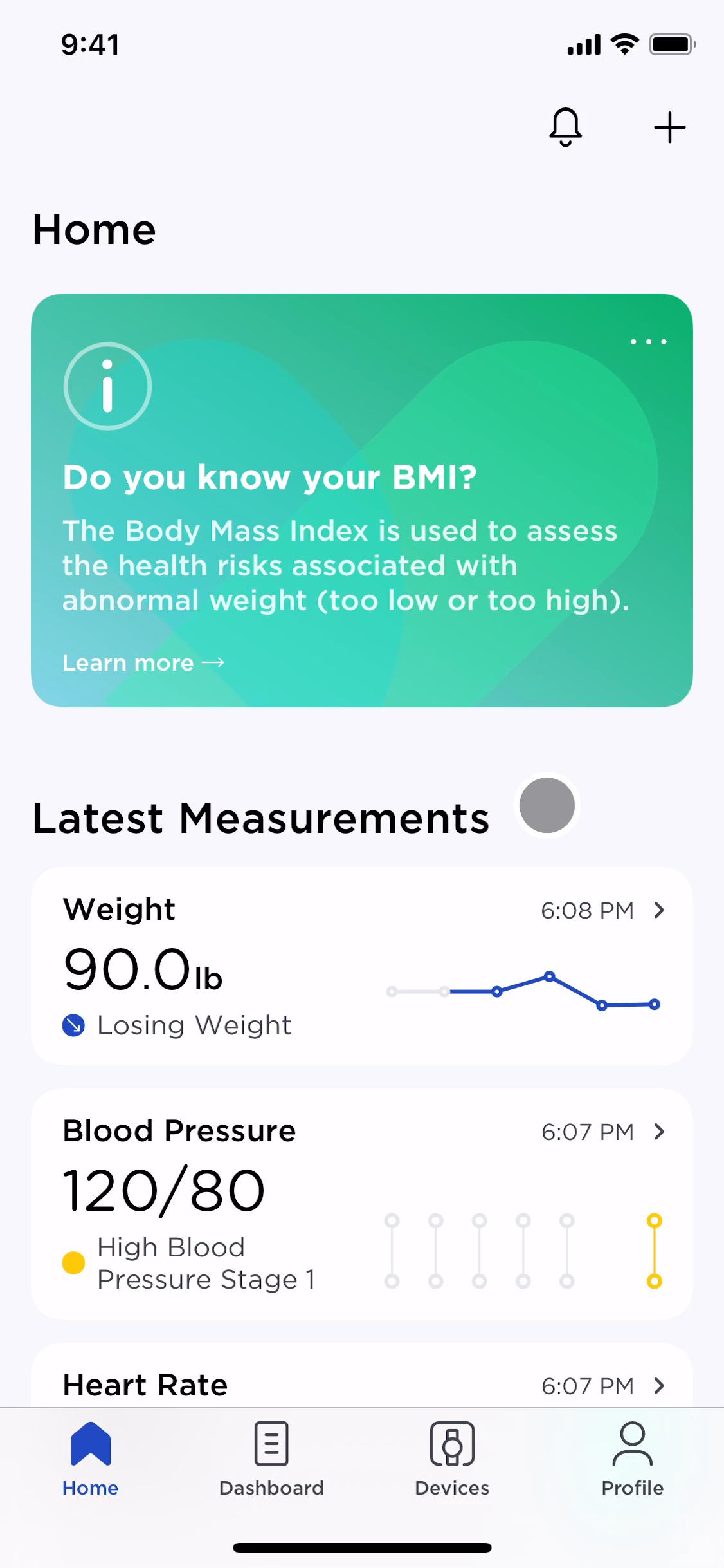 Reminders on Withings Healthmate video screenshot