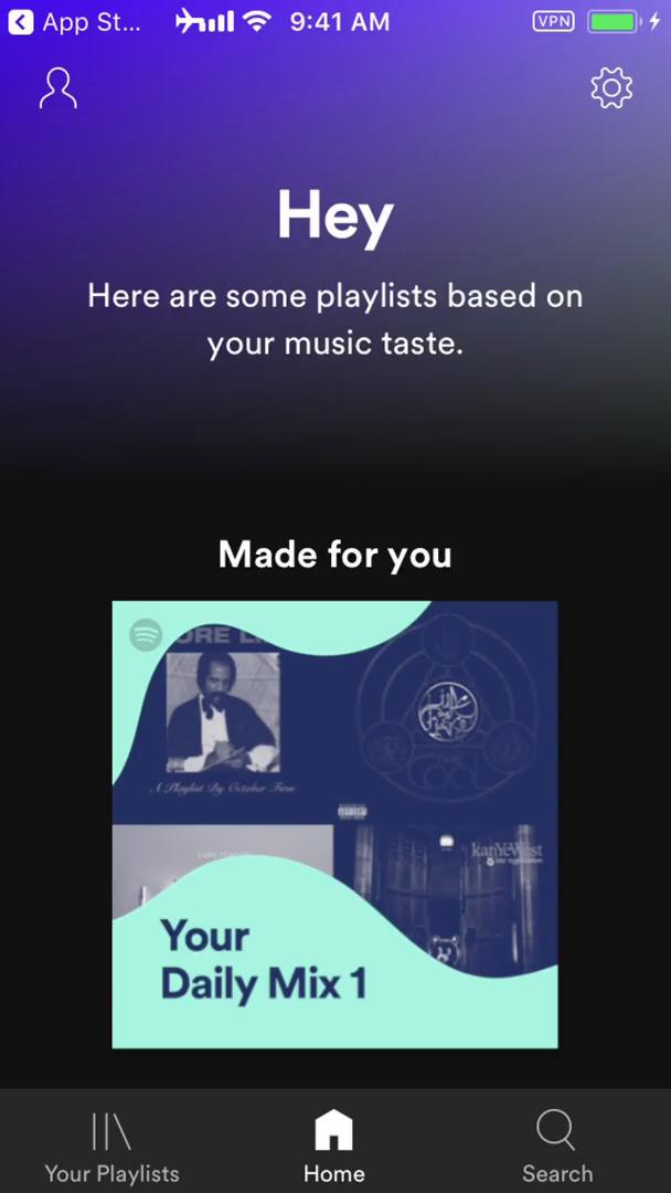 Creating a playlist on Spotify video screenshot