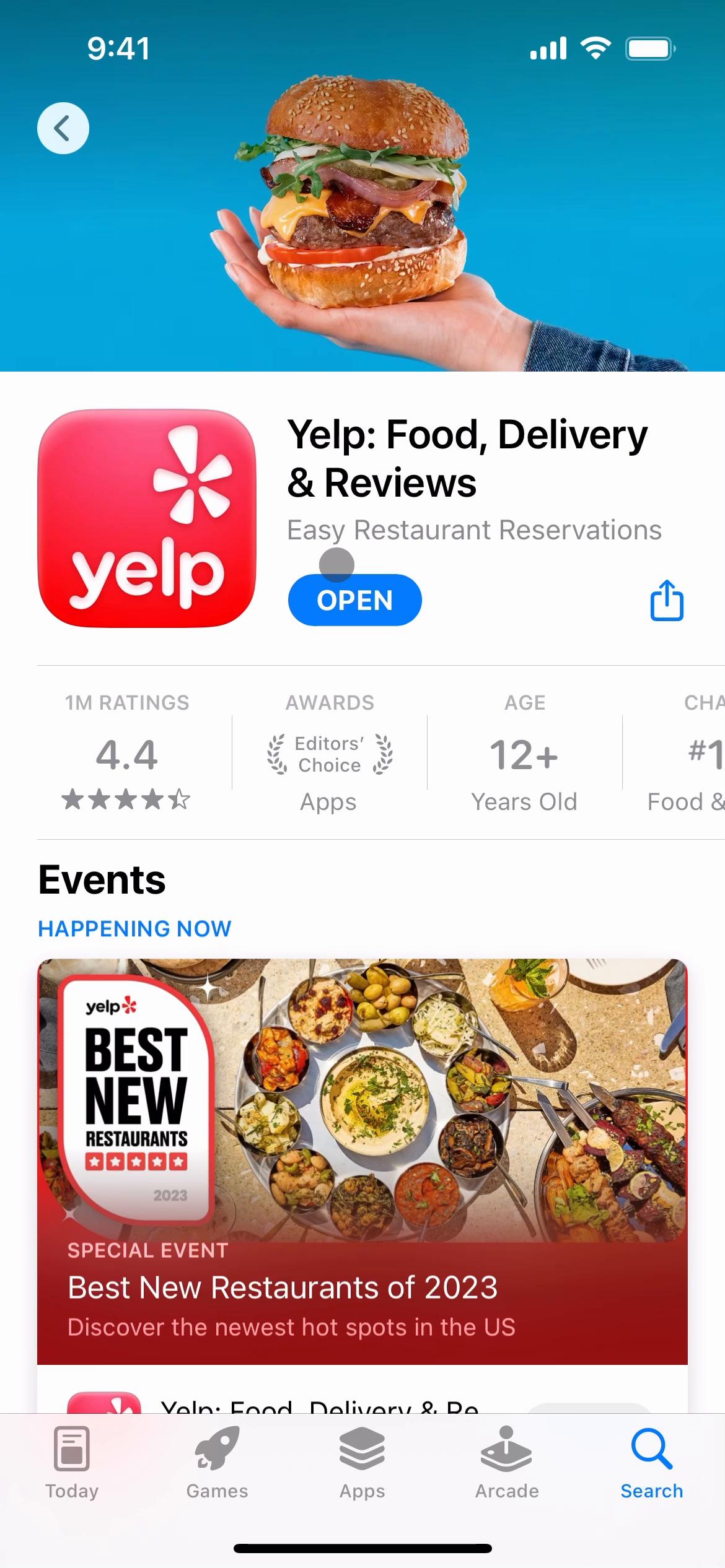 Onboarding on Yelp video screenshot