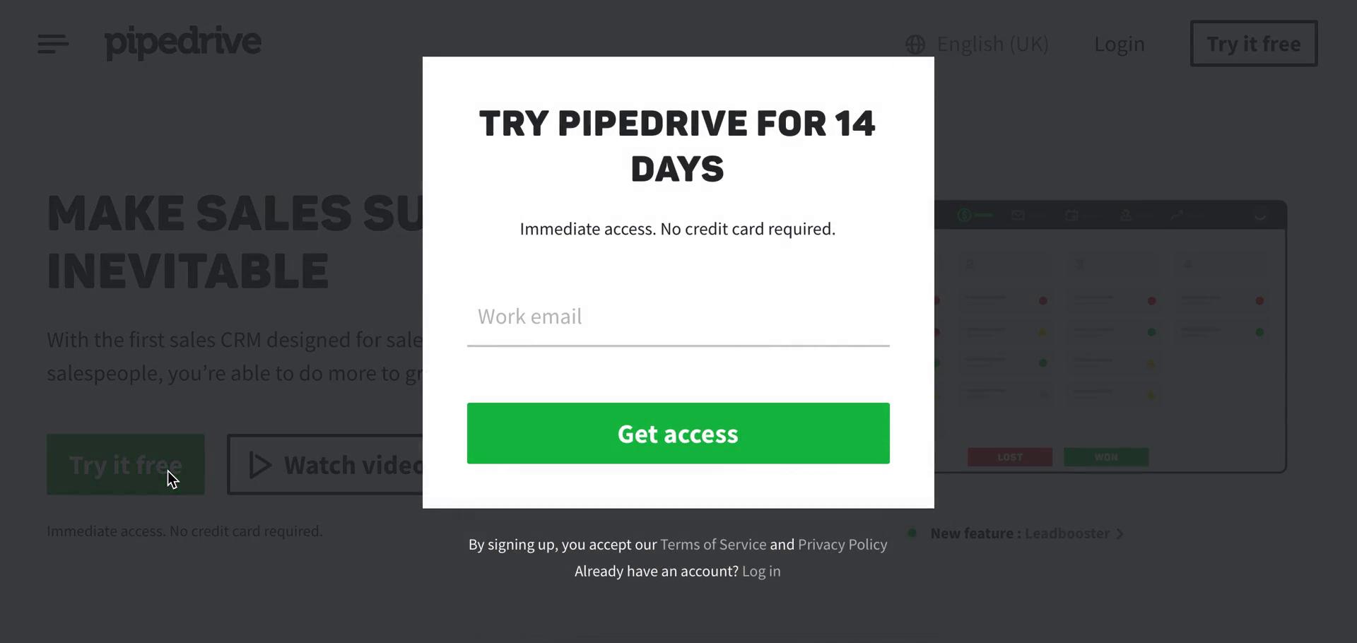 Onboarding on Pipedrive video screenshot