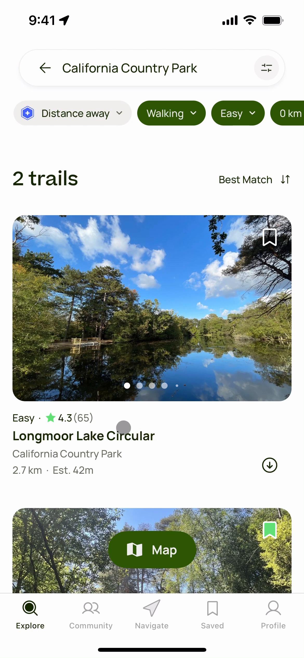 Inviting people on AllTrails video screenshot