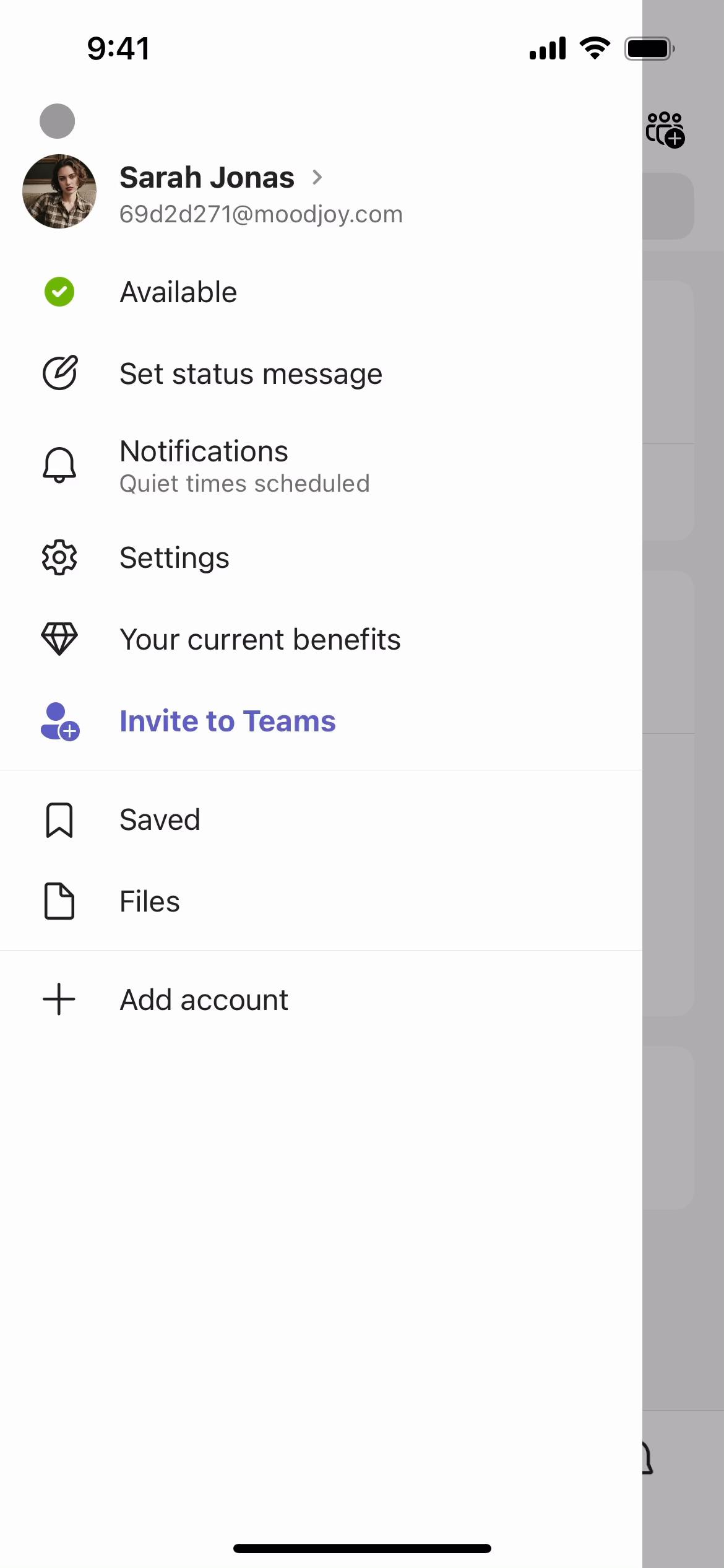 Help center on Microsoft Teams video screenshot