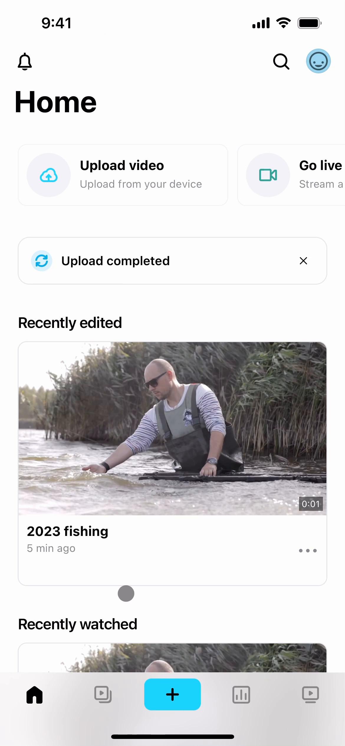 Reporting a video on Vimeo video screenshot