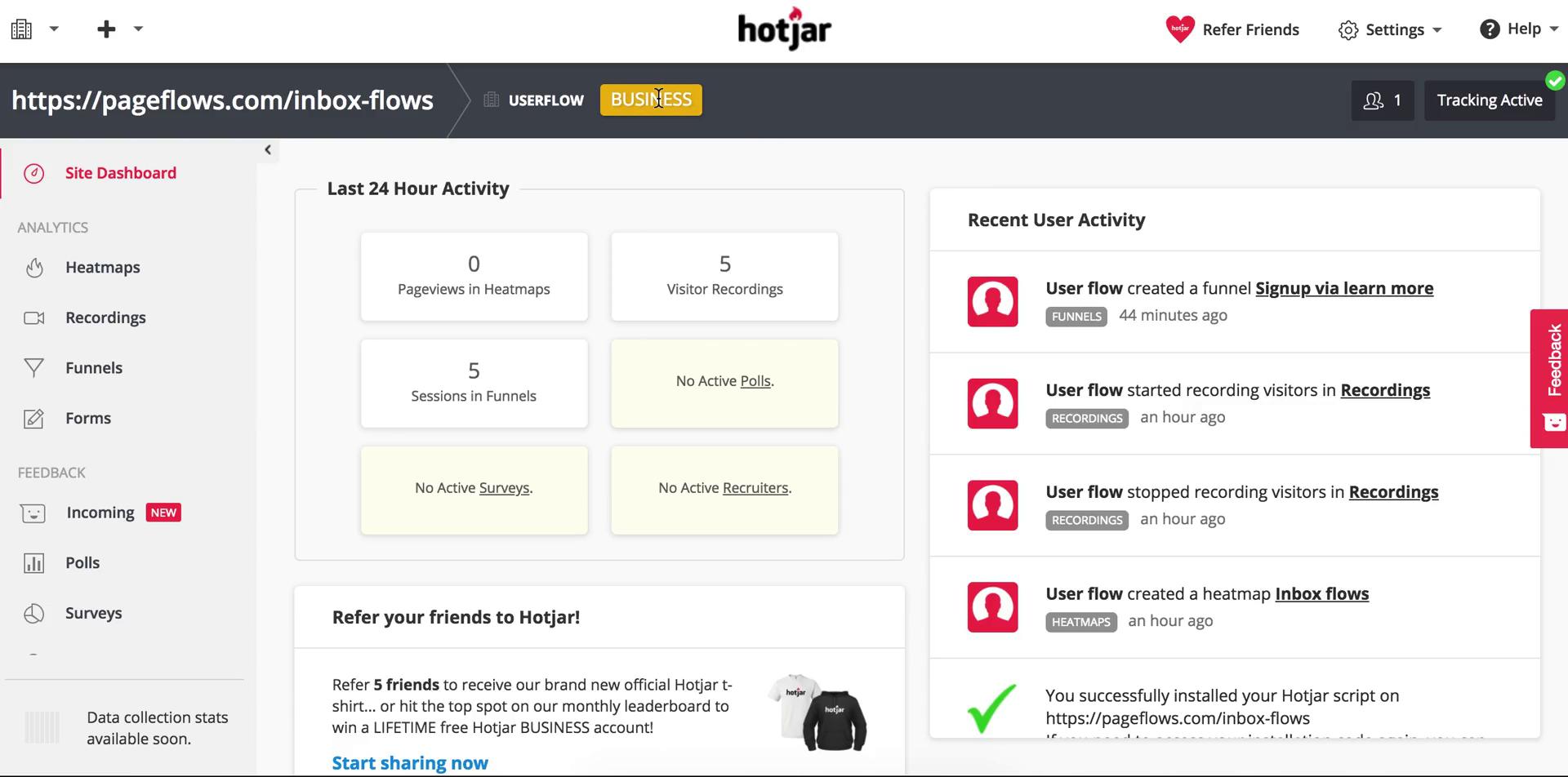 Downgrading your account on Hotjar video screenshot