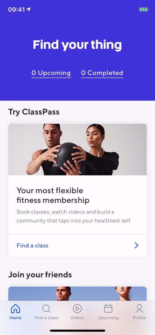 Upgrading your account on ClassPass video screenshot