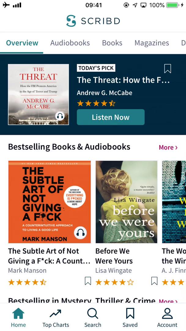 Discovering content on Scribd video screenshot