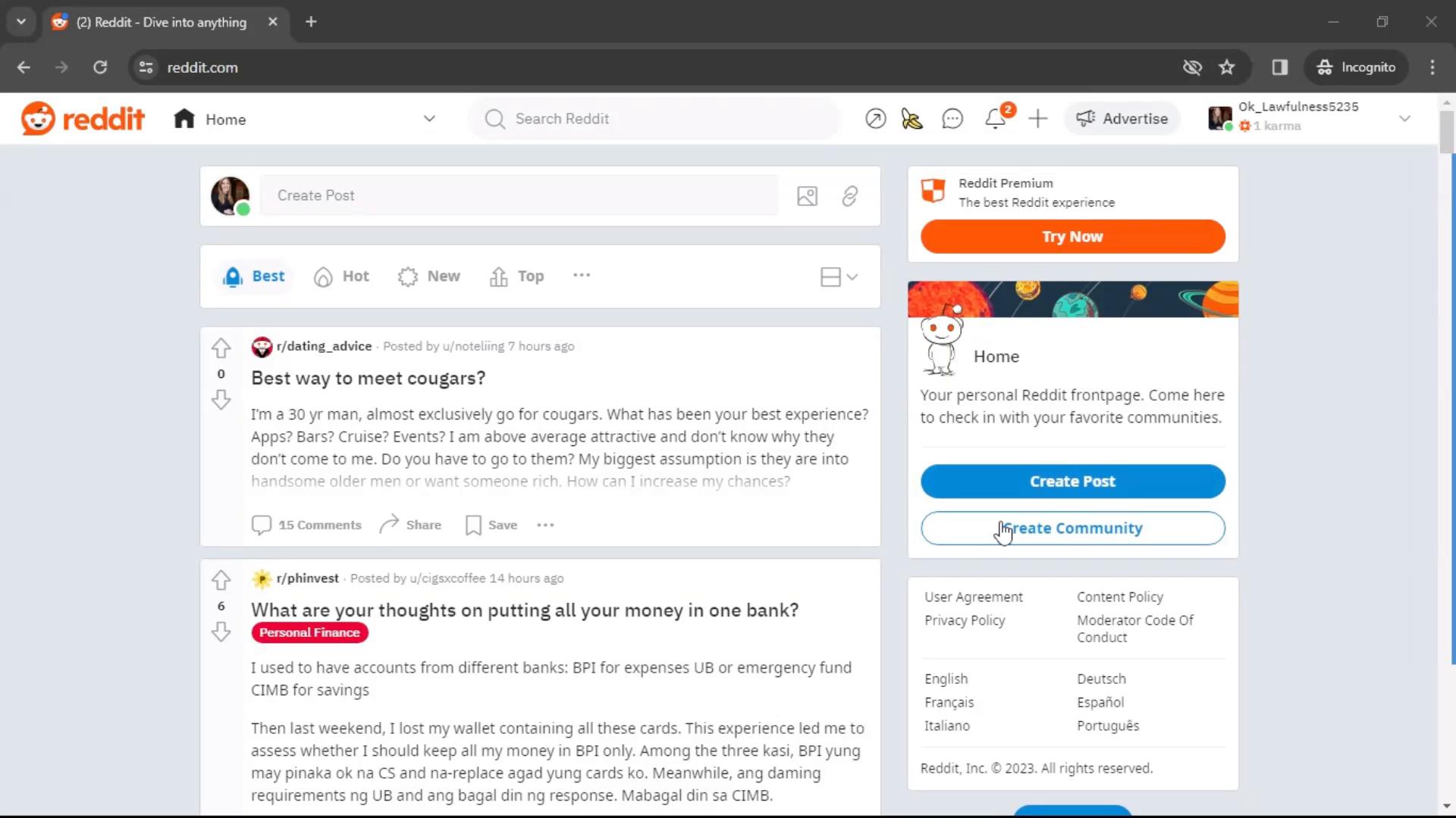 Creating a community on Reddit video screenshot