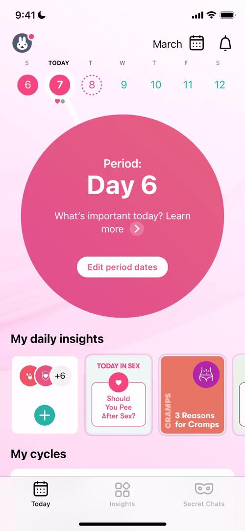 Tracking activity on Flo video screenshot