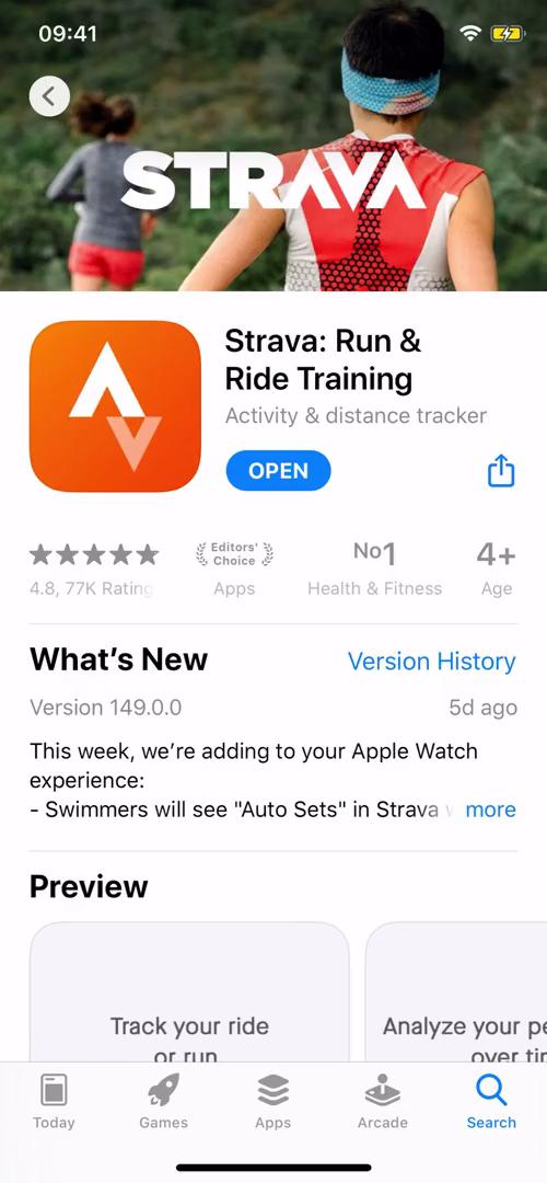 Onboarding on Strava video screenshot