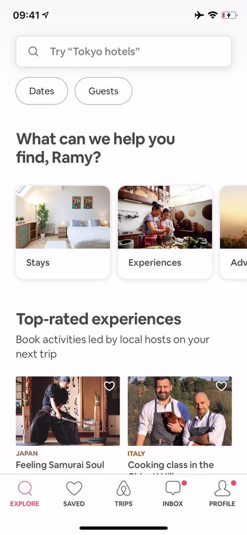 Booking a room on Airbnb video screenshot