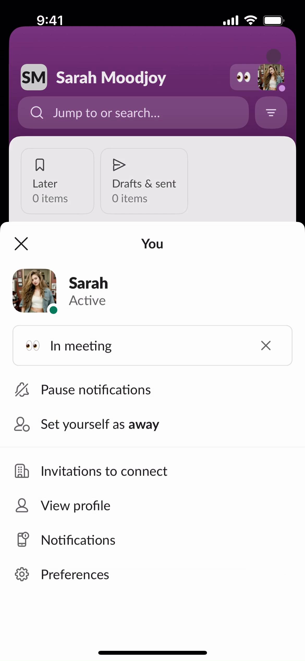 Help center on Slack video screenshot